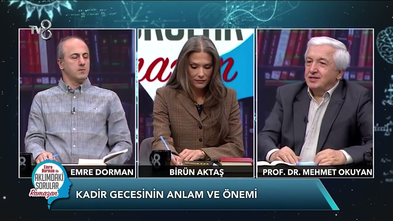 Kur'an'a Göre Özgür İrade ve Kader | Aklımdaki Sorular | TV8 - Prof. Dr. Mehmet OKUYAN 
