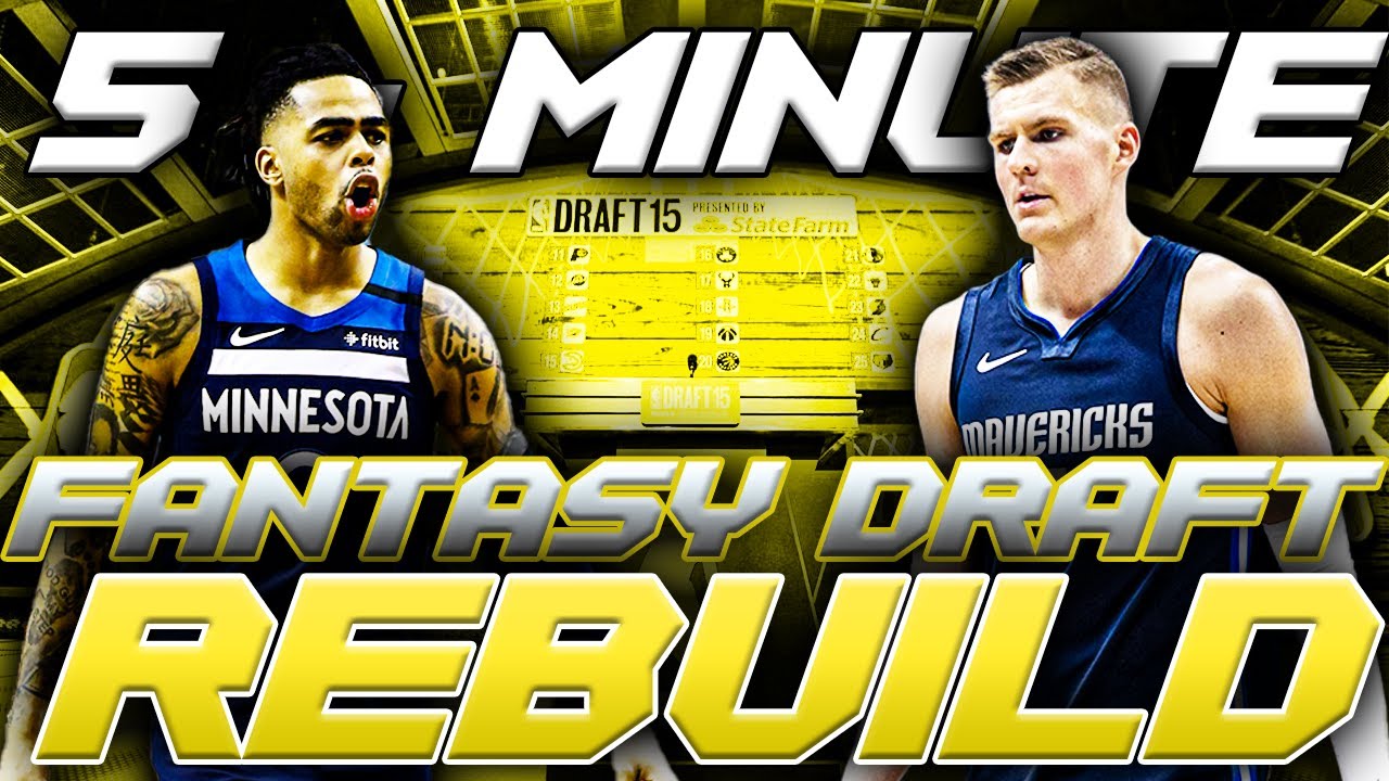 ULTIMATE 5 MINUTE FANTASY DRAFT REBUILD | NBA 2K20
