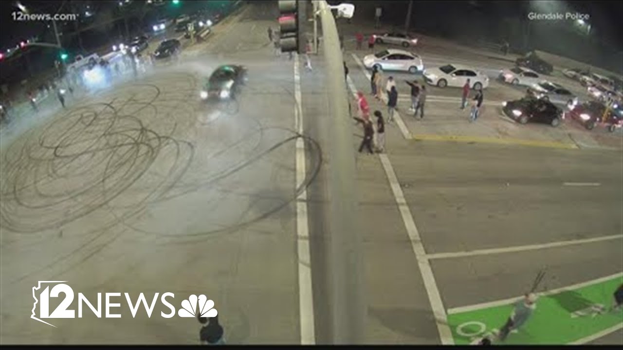 Teenagers arrested in street takeover in Glendale