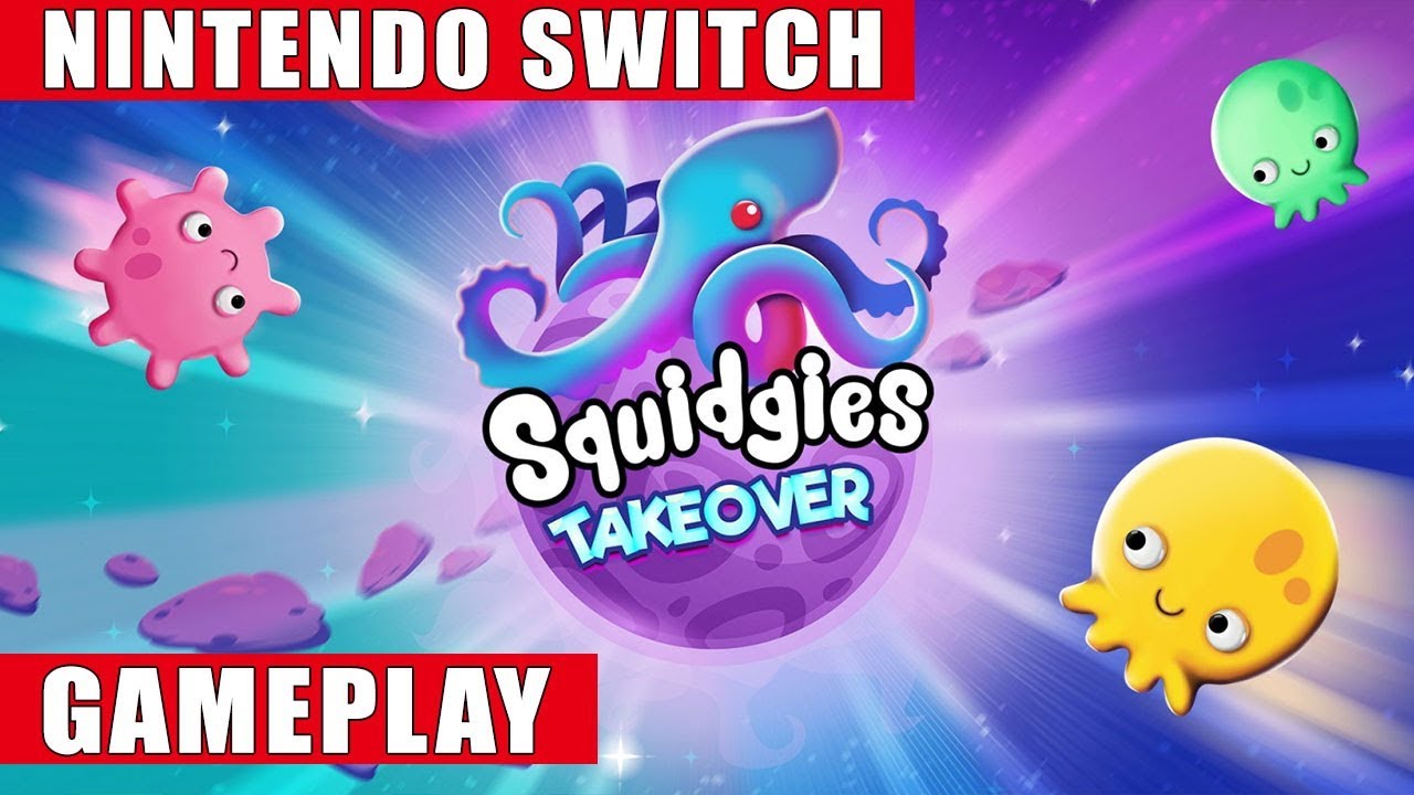 Squidgies Takeover Nintendo Switch Gameplay