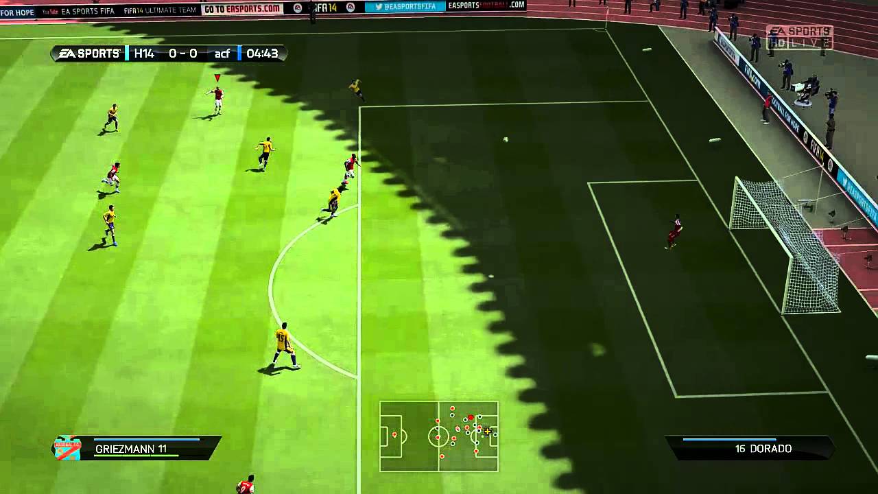 Обзор FIFA 14 TOTS Гризманна (87) с игровой статистикой и игровым процессом
