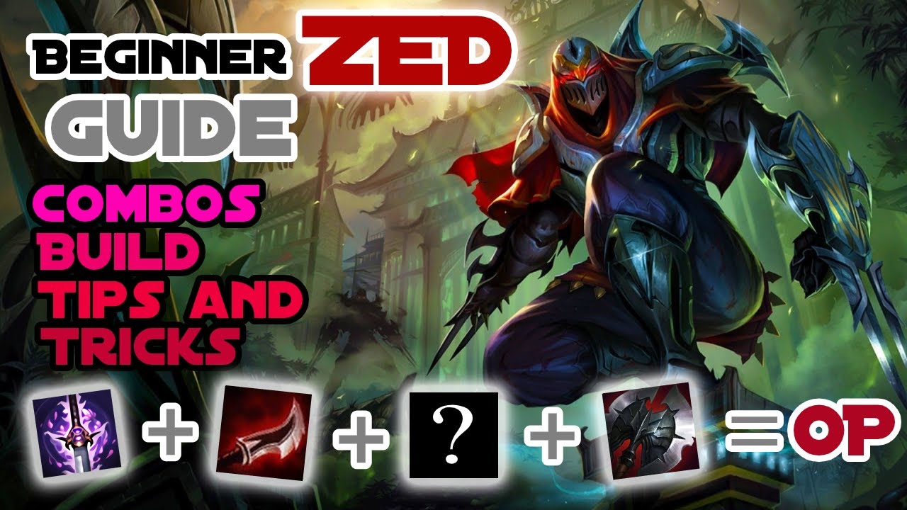 Wild Rift - Zed Guide OP Assassin midlaner: Combos, Build, Tips, and Tricks