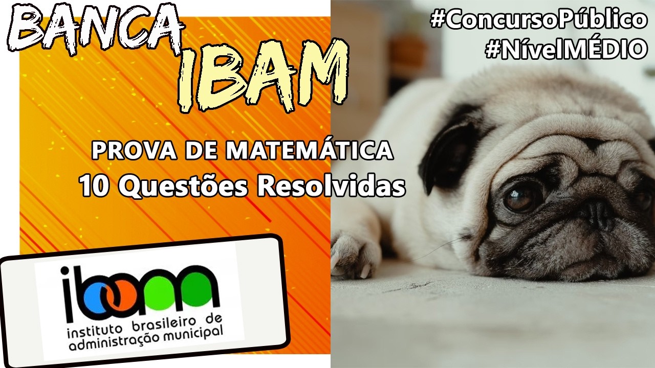 IBAM MATEM&Aacute;TICA 2024 :: 10 QUEST&Otilde;ES de Matem&aacute;tica Concurso N&iacute;vel M&eacute;dio :: Concurso Praia Grande