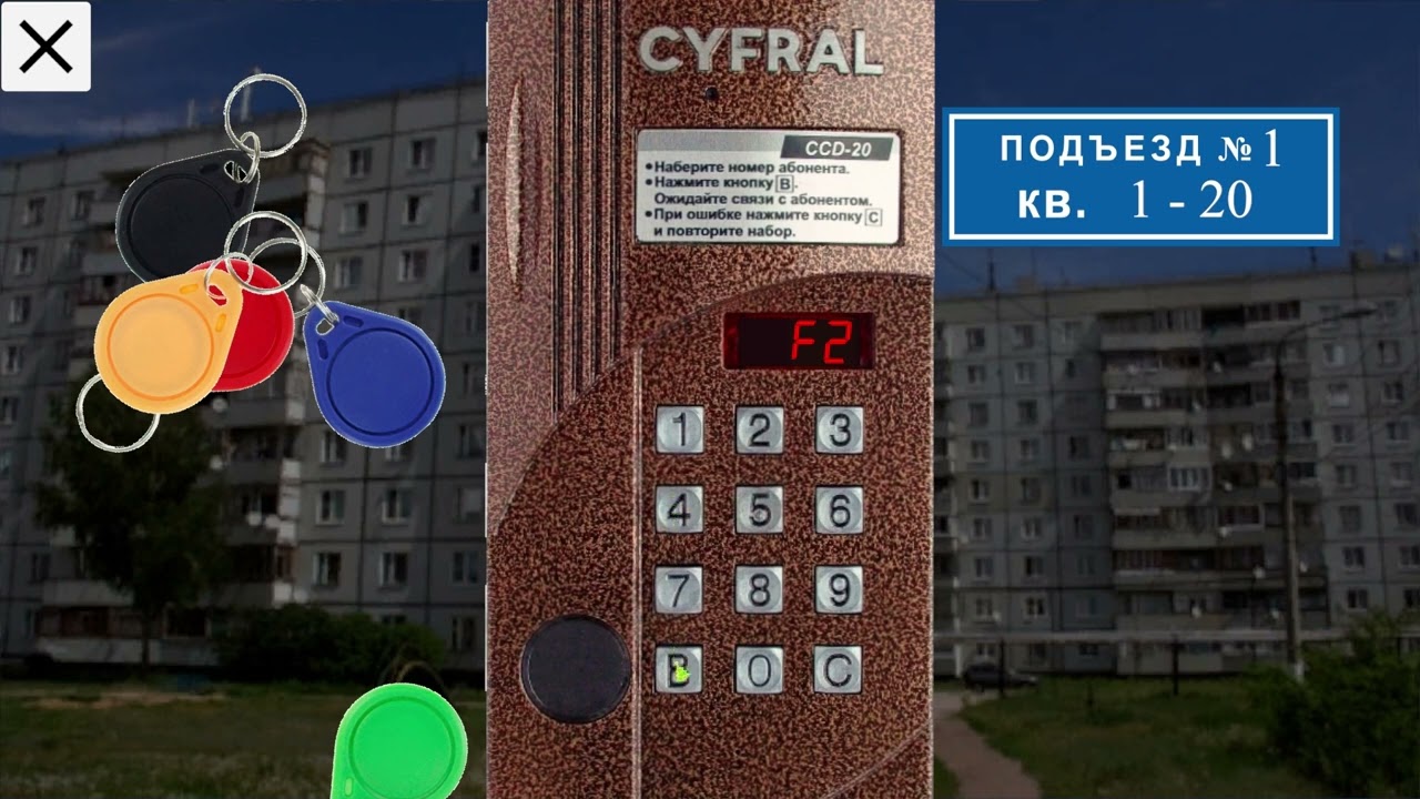 Симулятор Домофона *cyfral метаком*