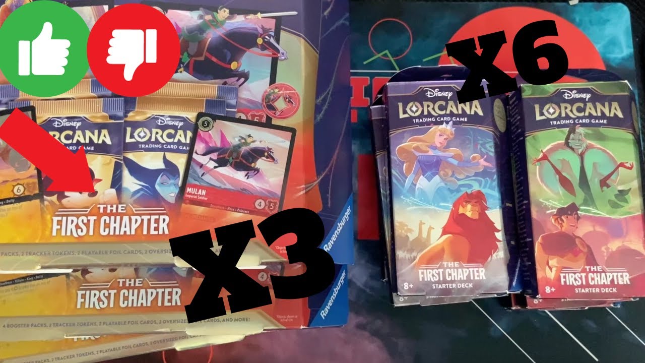 Opening Disney Lorcana Packs!