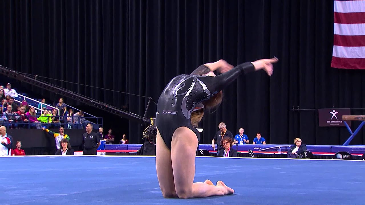 Giulia Steingruber - Floor Exercise - 2014 AT&T Amercian Cup