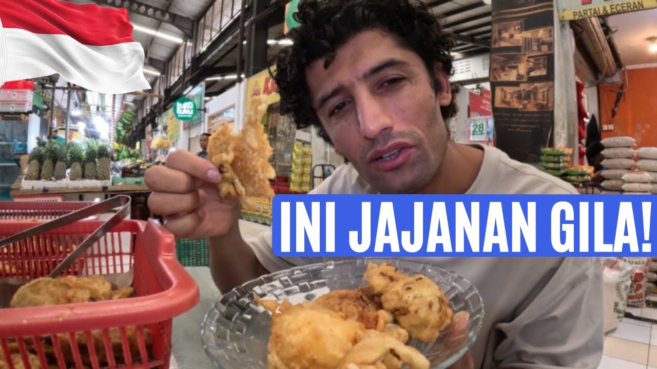 🇹🇷Bule Turki Coba Gorengan Indonesia🇮🇩… GILA ENAK! 🤯