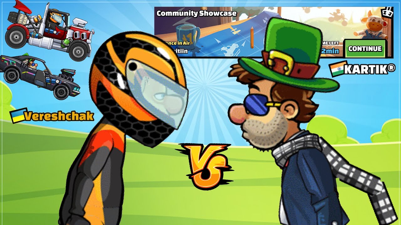 Hill Climb Racing 2 - VERESHCHAK vs MR.HCR2 in the COMMUNITY SHOWCASE #22