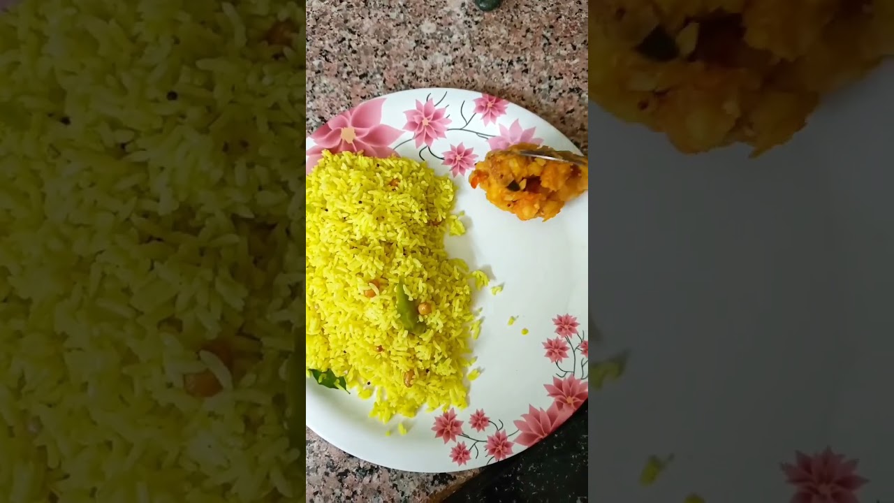 చిత్రాన్నం, ఉర్లగడ్డ కూర 🤤😊 || 