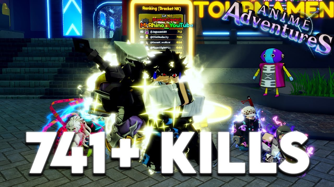 741+ Kills Strategy Week 23 Tournament In Anime Adventures!