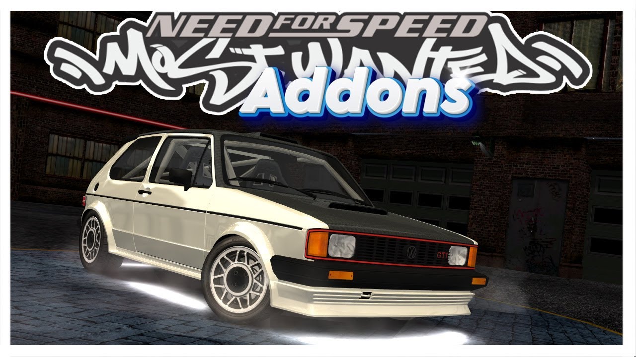 Volkswagen Rabbit GTI (1984) • Addons Cars Gameplay • NFS Most Wanted 2005 PC
