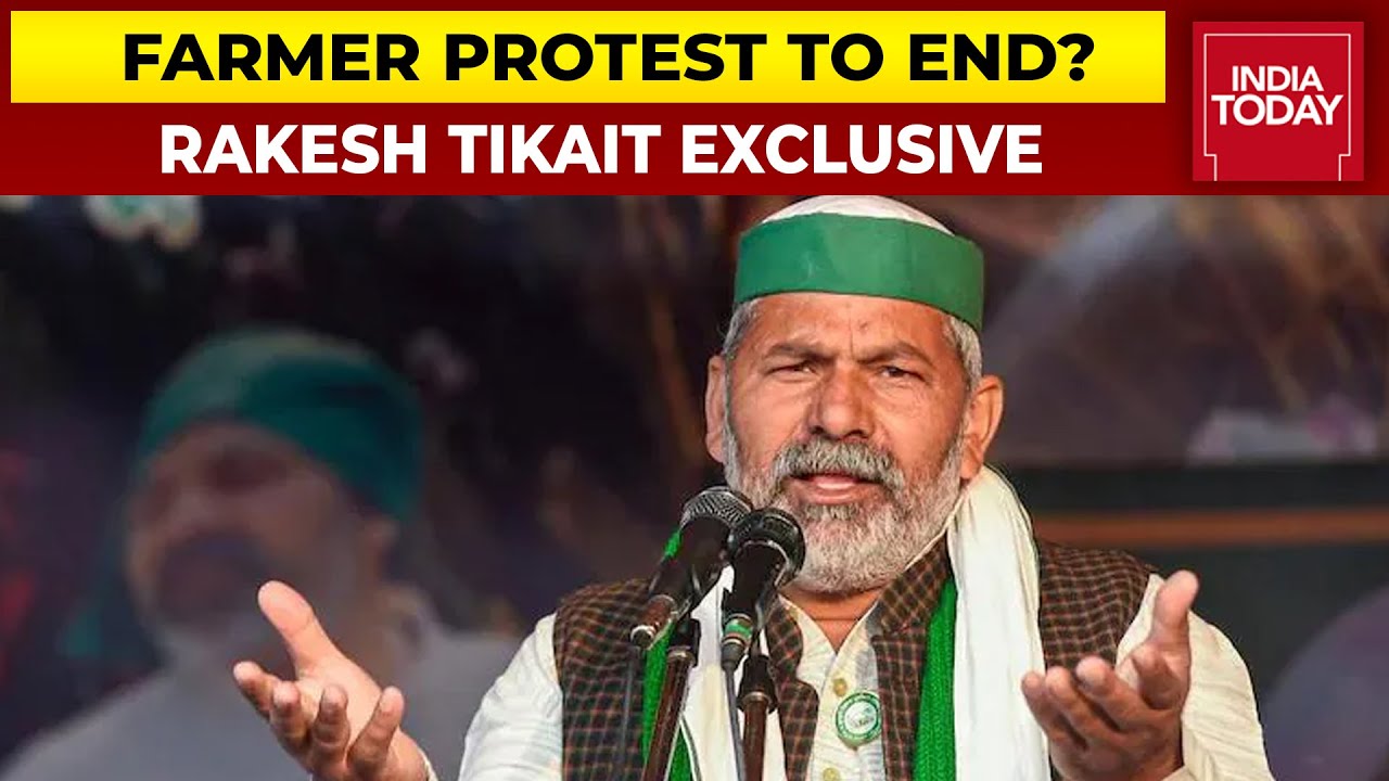BKU Spokesperson Rakesh Tikait Exclusive As Farmers Likely To Call Off Protest | Breaking News