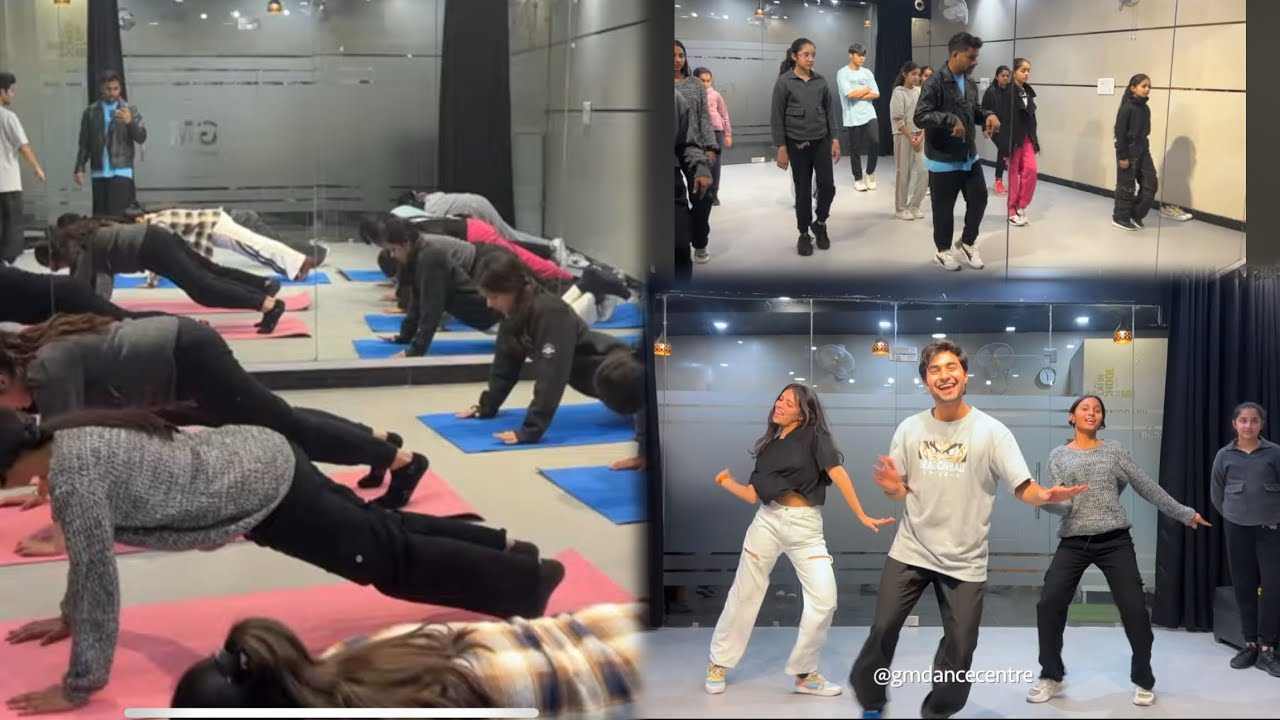 G M Dance Centre mai Classes Kaise hoti hai | Deepak Tulsyan Vlogs