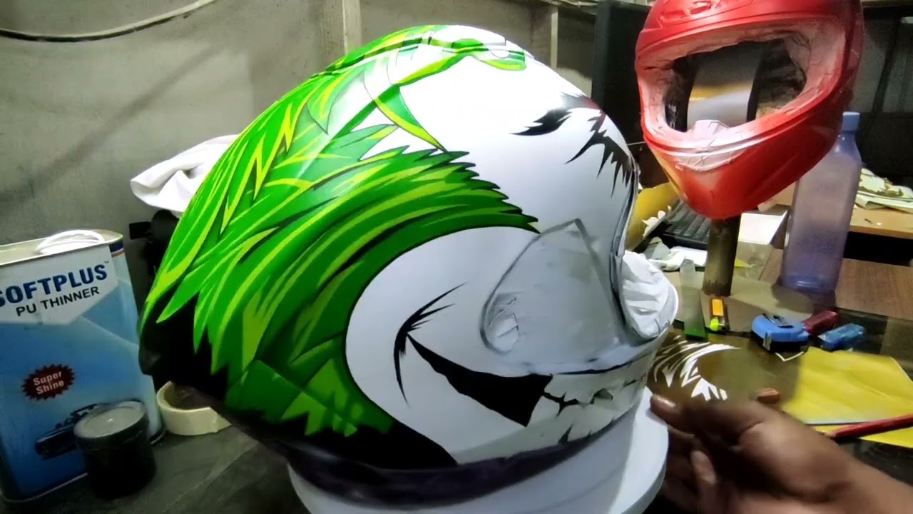 JOKER || HJC RPHA 11 || Joker painting || Helmet Painting