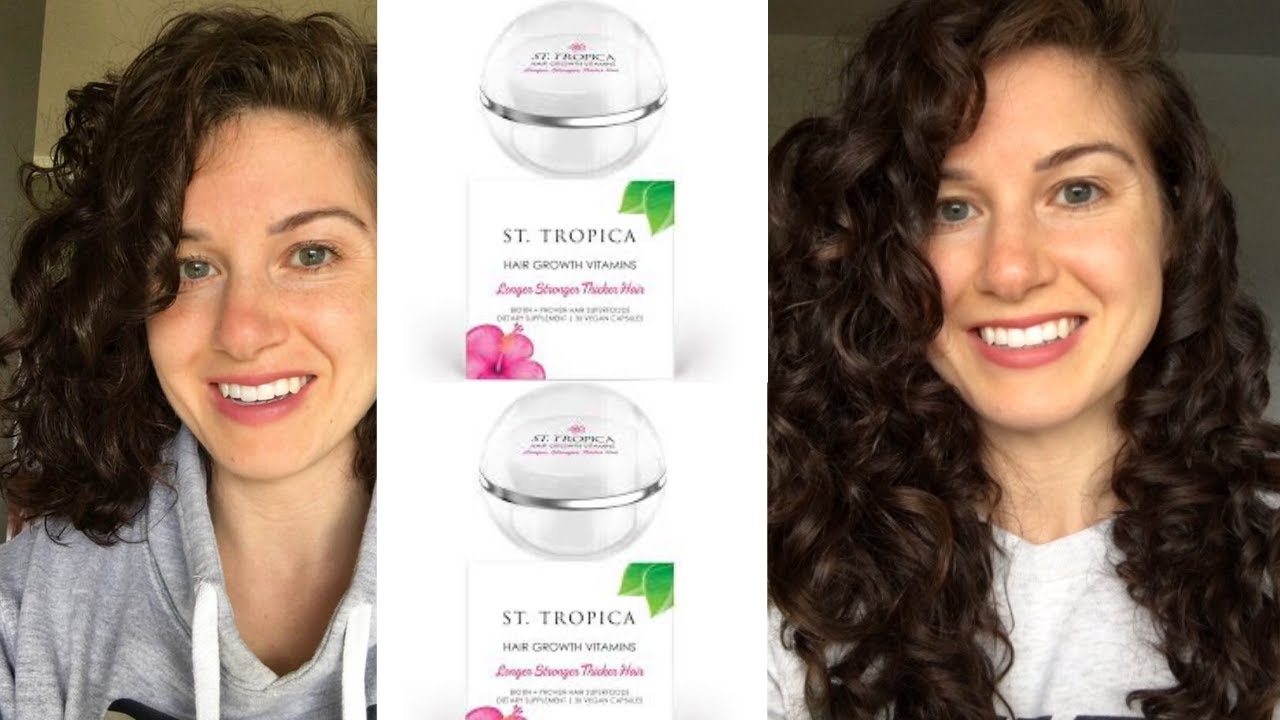 I'm Taking The St. Tropica Hair Growth Vitamin Challenge!