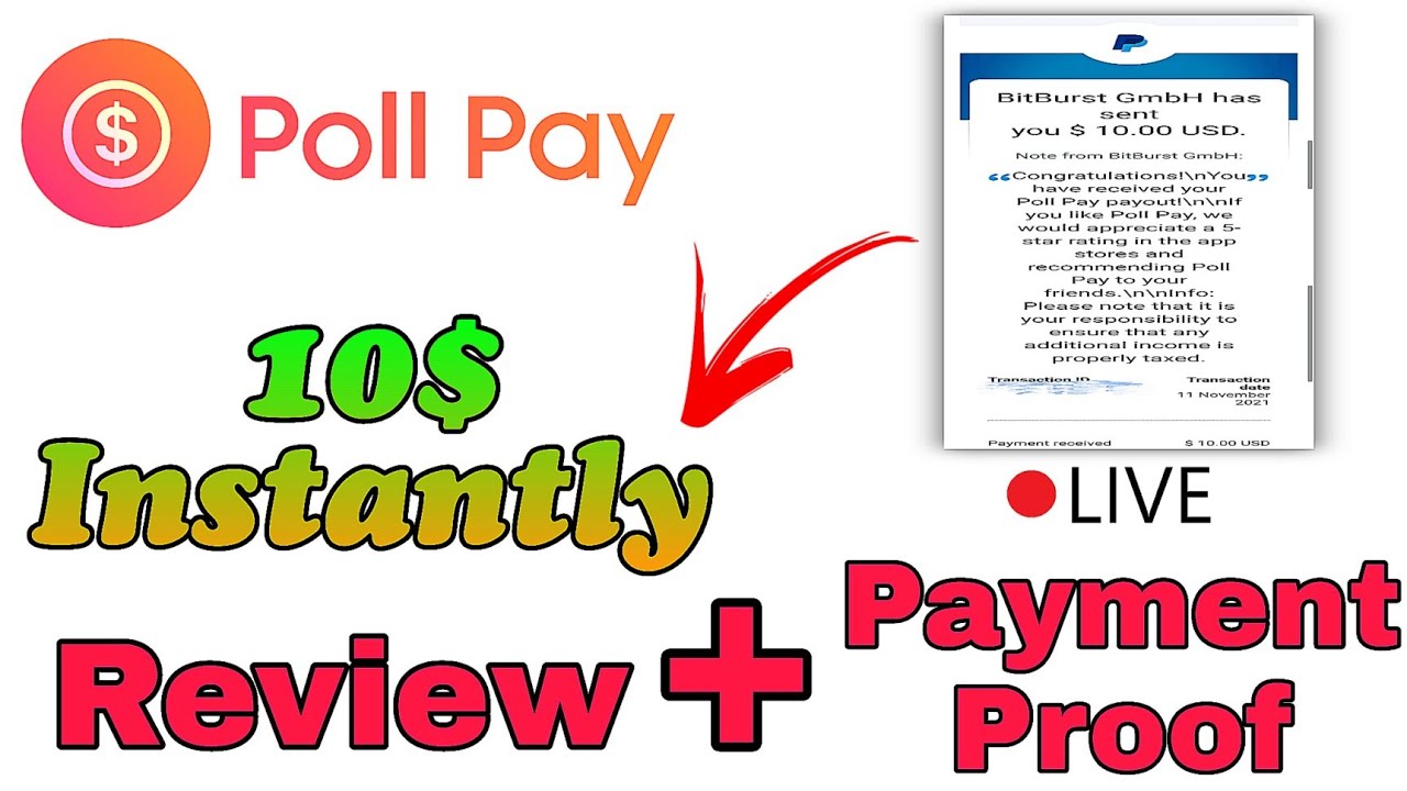 Poll Pay Review + 🔴Live Payment Proof (Instant Payout)
