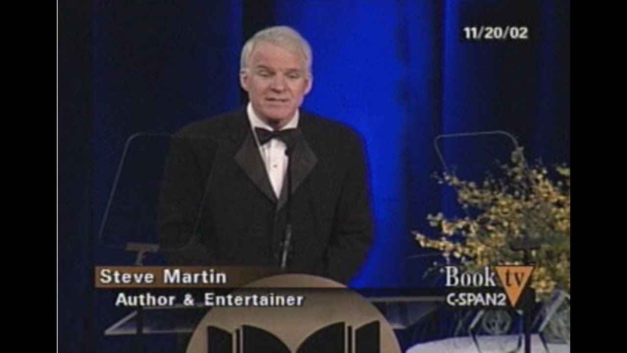 Steve Martin Funniest Moments on BookTV -- For Fans of Only Murders in Building -- NEW podcast promo