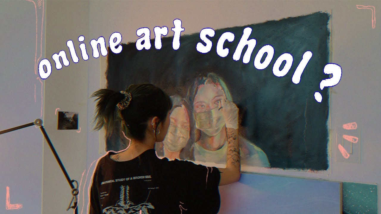 what a week of online art school looks like! 🥀