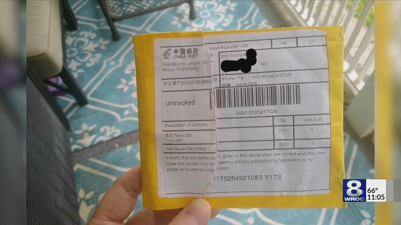 Mystery seed shipments from overseas mailed to region