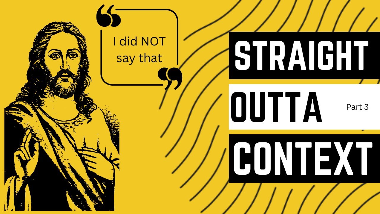 Straight Outta Context // Part 3 // Jeremiah 
