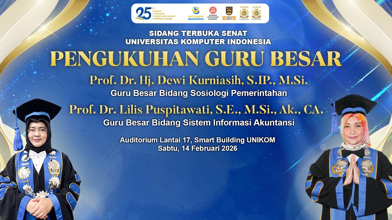 Pengukuhan Guru Besar Universitas Komputer Indonesia