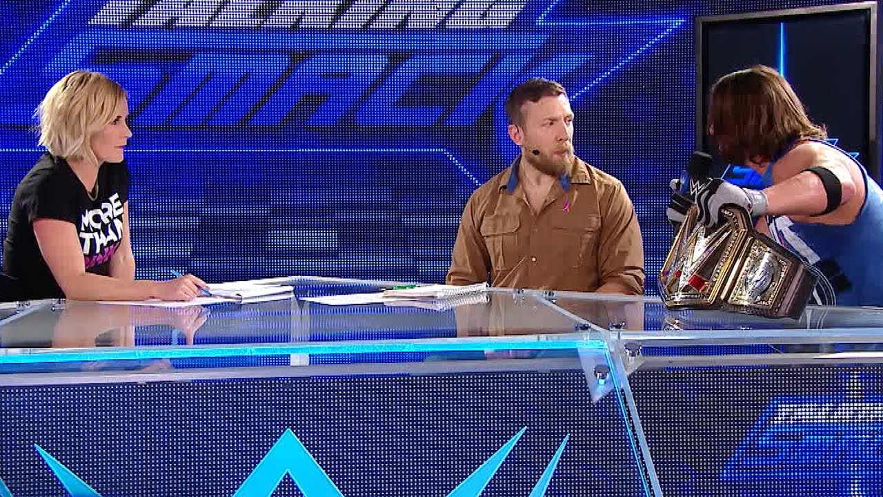 Эй Джей Стайлз отчитывает Дэниела Брайана: WWE Talking Smack, 4 октября 2016 г.