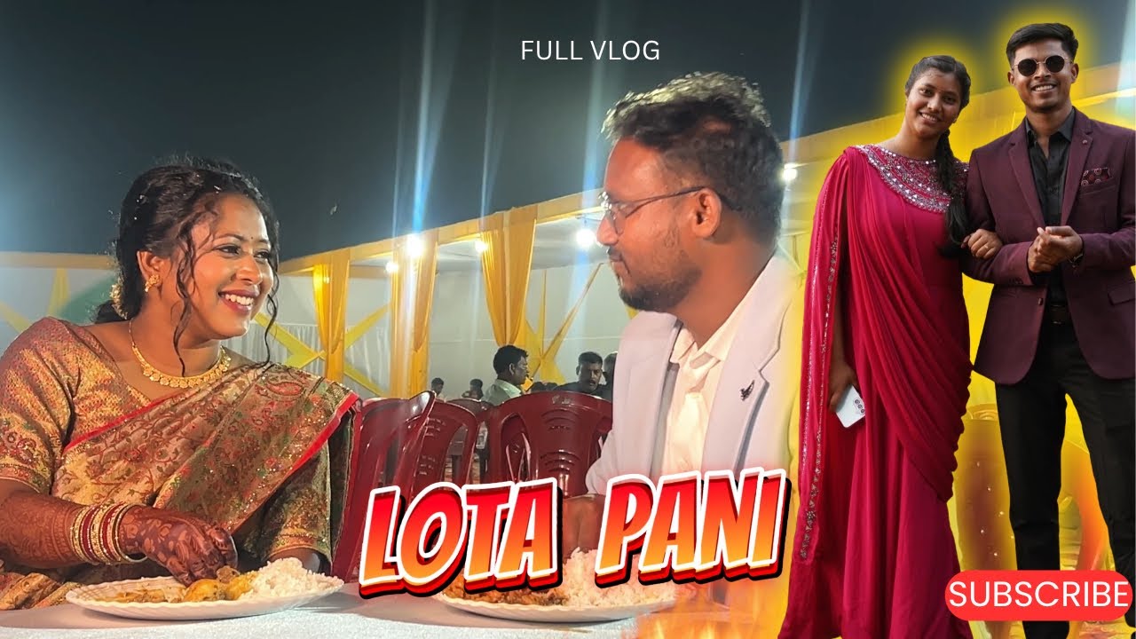 Jharkhand  lota pani vlog/Engagement/wedding season/@AnmolOraonvlogs 