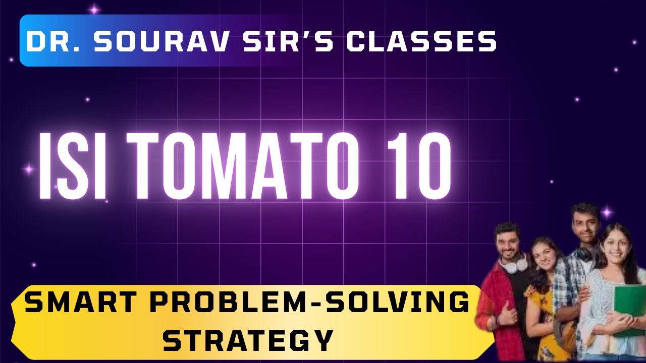 ISI TOMATO 10 Explained|Smart Solution, Concepts & Exam Tricks for Entrance Prep #TOMATO10 #ISIExam