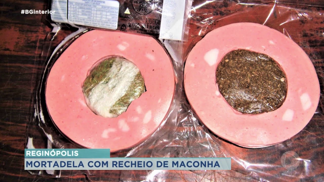 Mortadela recheada de maconha é apreendida na Penitenciária de Reginópolis