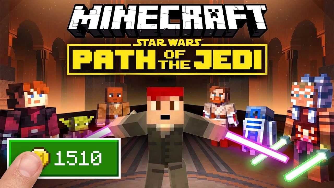 Обзор Minecraft DLC «Звёздные войны: Путь джедая»! (Bedrock Marketplace)