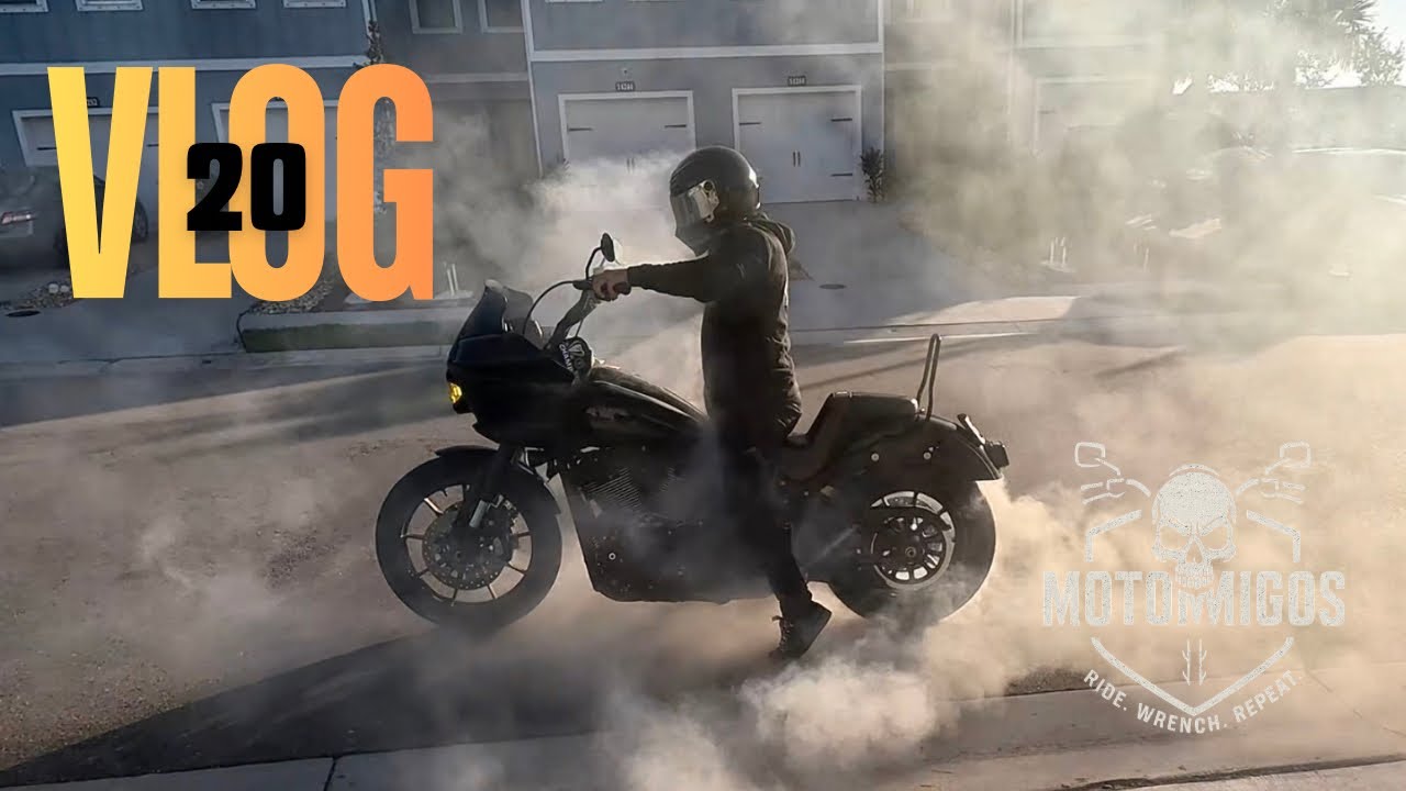 ПОСЛЕДНЯЯ ПОЕЗДКА 2025 ГОДА 🏍️🔥 | Мотоциклетная жизнь Пегги, повсюду Харлеи и первый бернаут! (Ча...