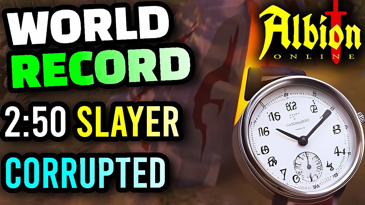 МИРОВОЙ РЕКОРД ПОКОРЁННОГО ПОДЗЕМЕЛЬЯ 2:50 — Albion Online