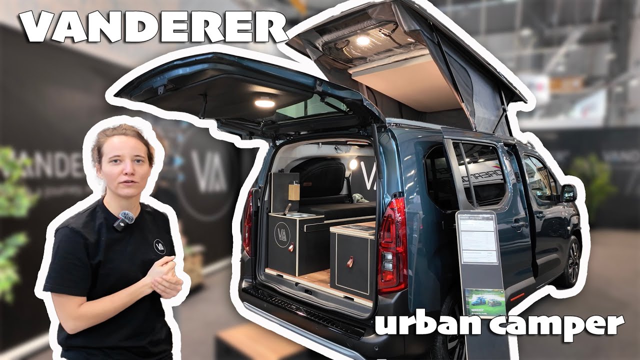 🚗 Маленький, крошечный кемпер I VANDERER One Citroen Berlingo XL Max I Urban Camper 2025