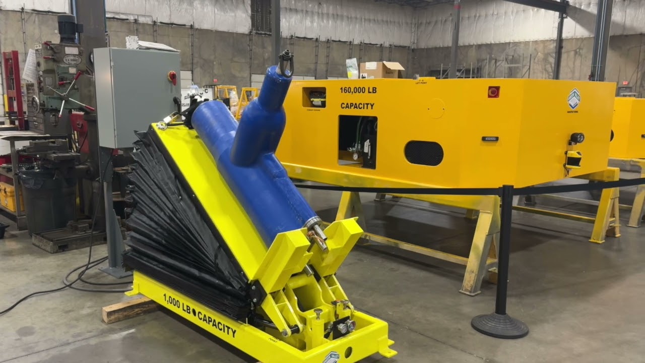 1,000 lb capacity product upender