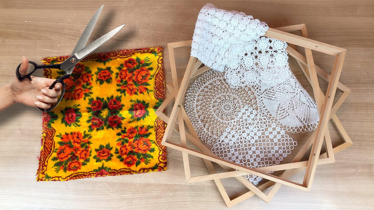 Отличные практические идеи, которые можно реализовать из старых вещей