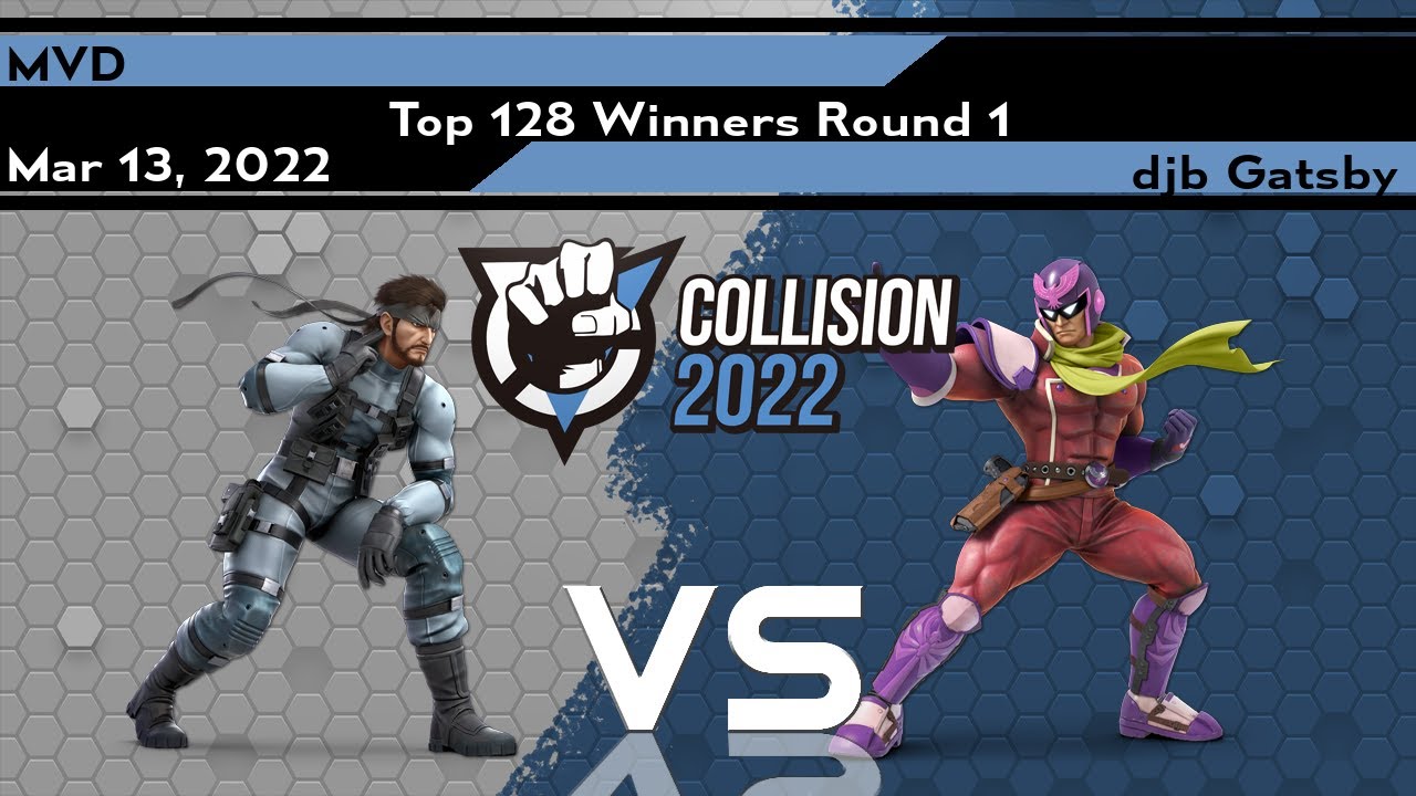 [Smash Ultimate] MVD vs djb | Gatsby - Collision 2022 (Top 128 Winners Round 1)