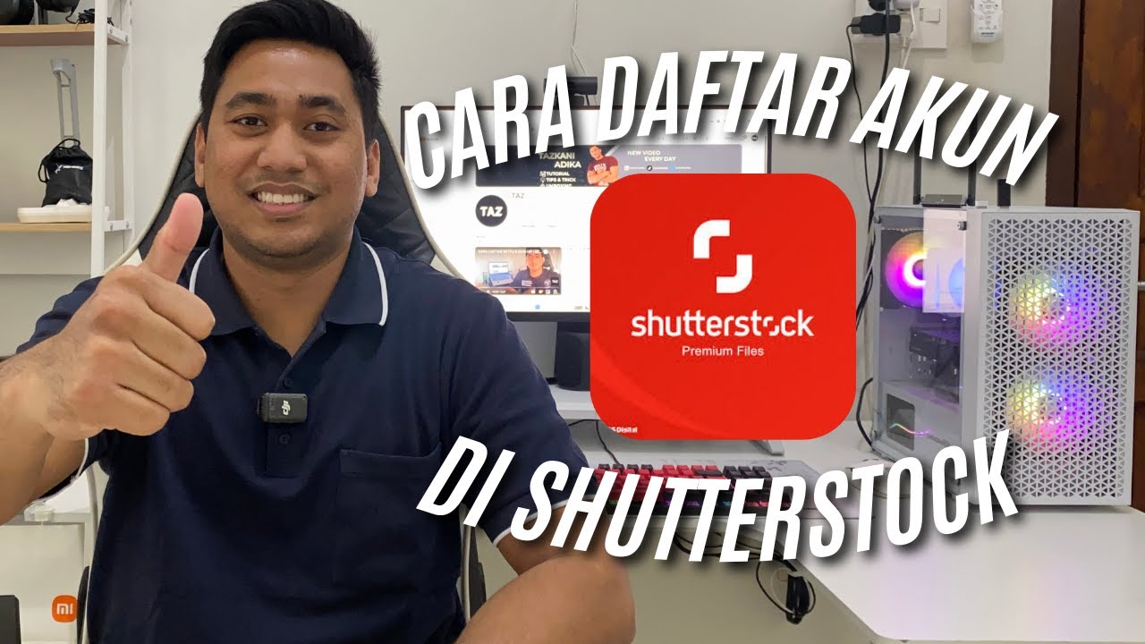 CARA DAFTAR AKUN DI SHUTTERSTOCK | CARA MENDAFTAR AKUN DI SHUTTERSTOCK