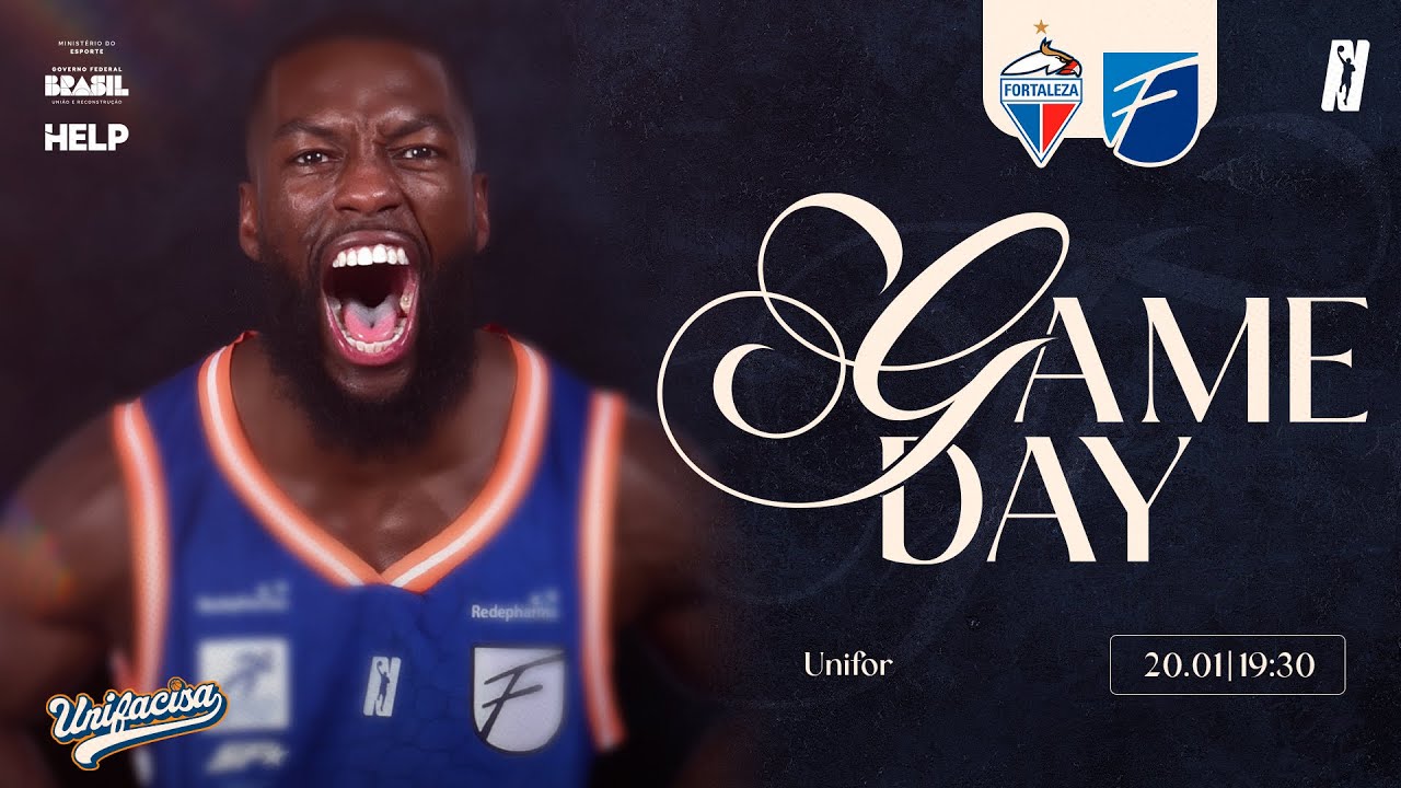 🦅🦁 Fortaleza B.C x Basquete Unifacisa 🐊  - NBB25/26 - 2º Turno