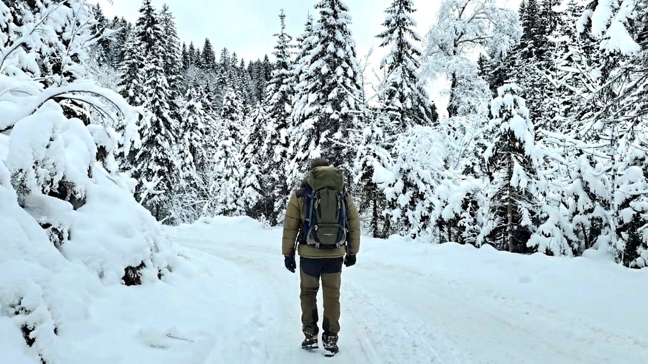 🥶❄️ Alp Dağları’nda 15 KM KAR YÜRÜYÜŞÜ! | Nefes Kesen Manzaralar 🏔️🔥