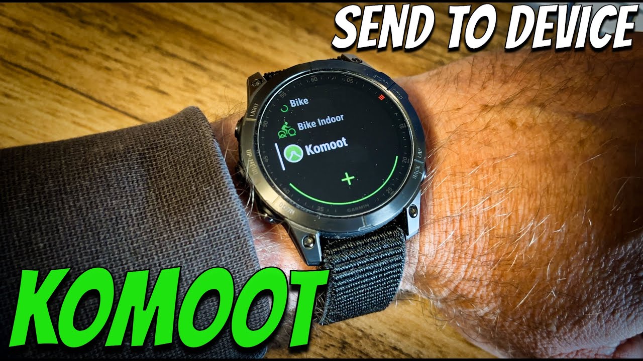 Komoot - Send To Device (Garmin)