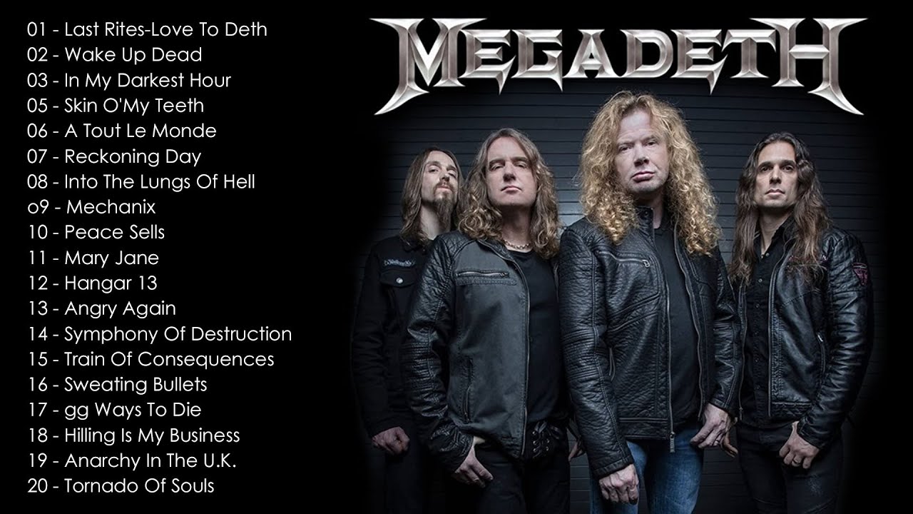 Megadeth Greatest Hits || Best Songs Of Megadeth 2023