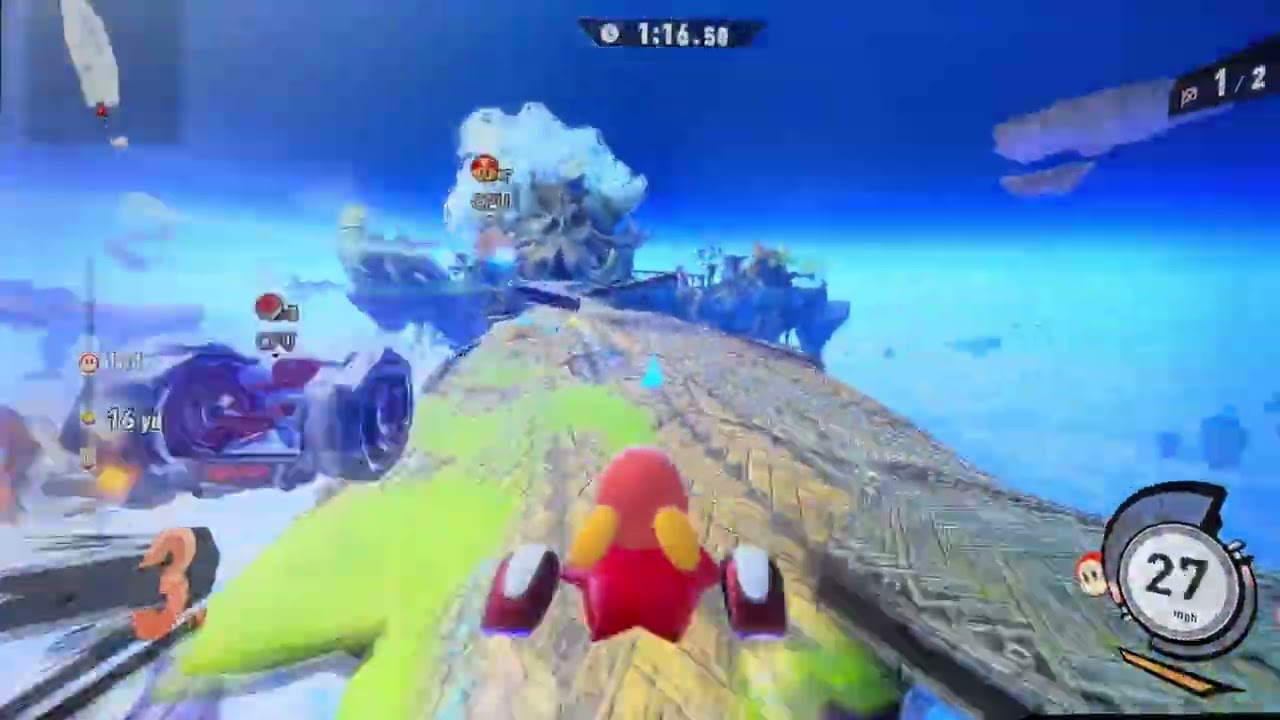 Kirby Air Riders: Air Ride Airtopia Runis (Waddle Dee and Turbo Star)