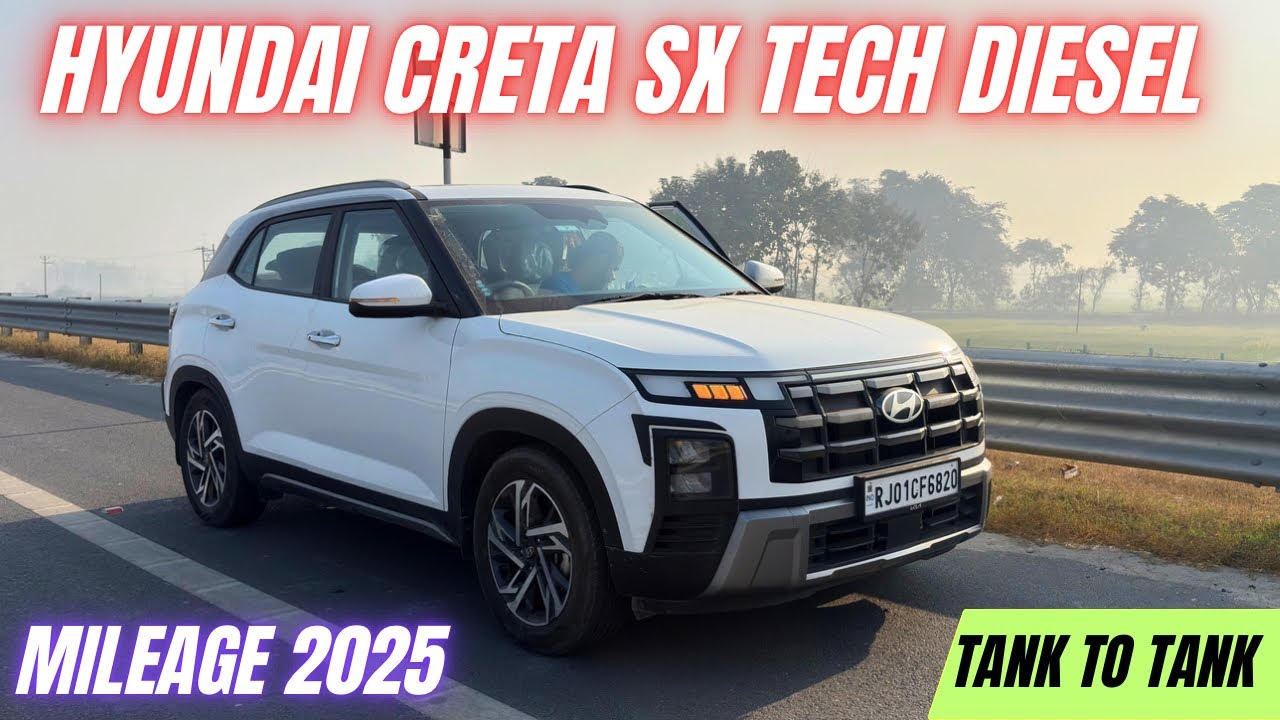 Creta❤️2025 REAL LIFE MILEAGE Test | Tank to Tank | Surprising Results