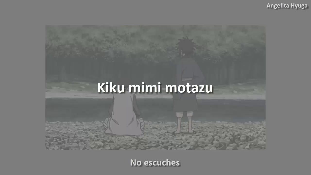 Naruto Shippuden ED 33 Full lyrics sub español
