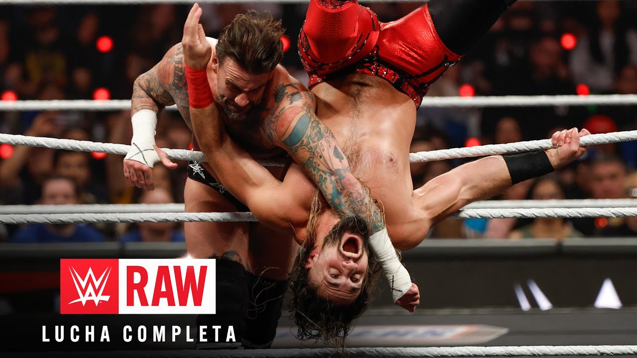 LUCHA COMPLETA: CM Punk vs. Seth Rollins: Estreno de Raw en Netflix, 6 de Ene, 2025