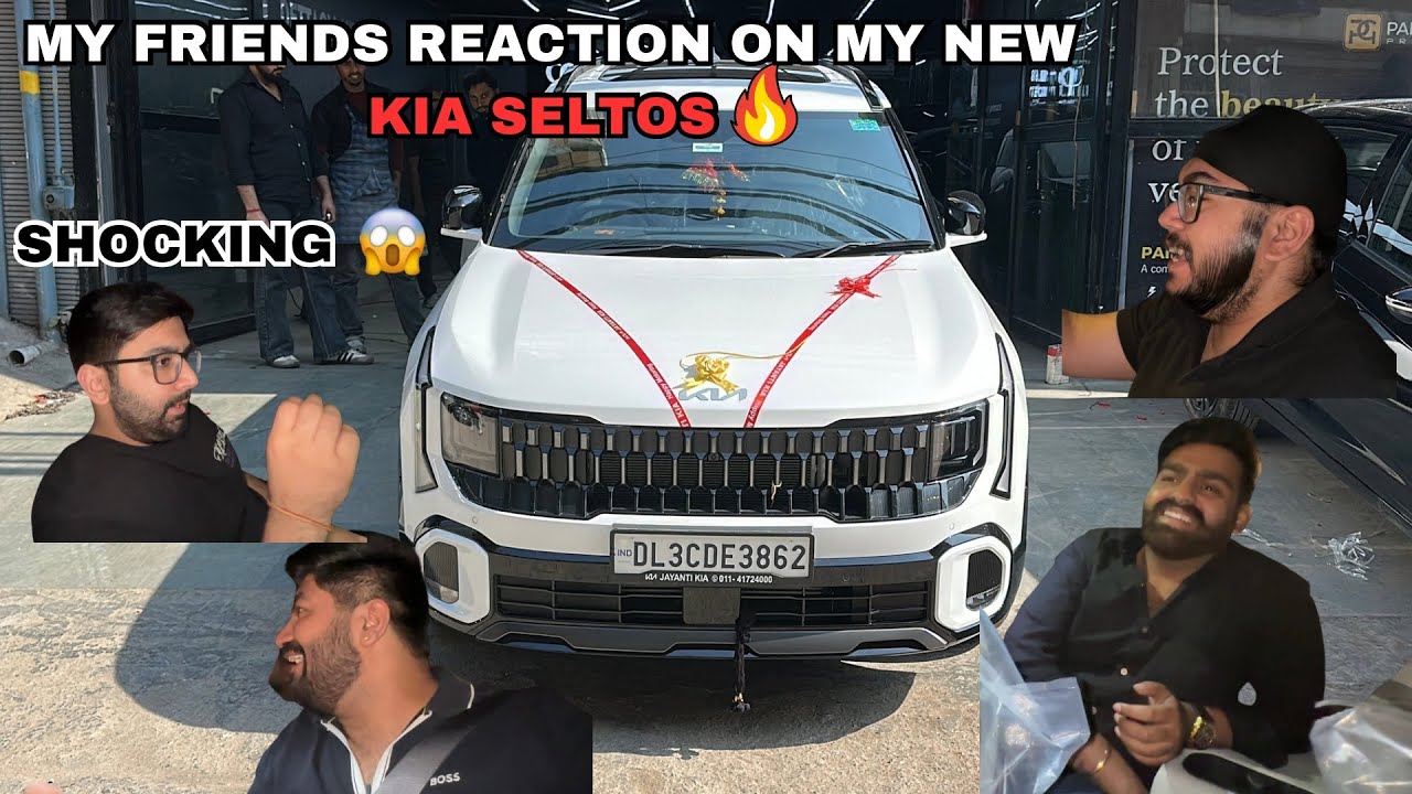 My Friends Reaction On My New KIA SELTOS | Turbo Petrol DCT 160 BHP Seltos 2026…