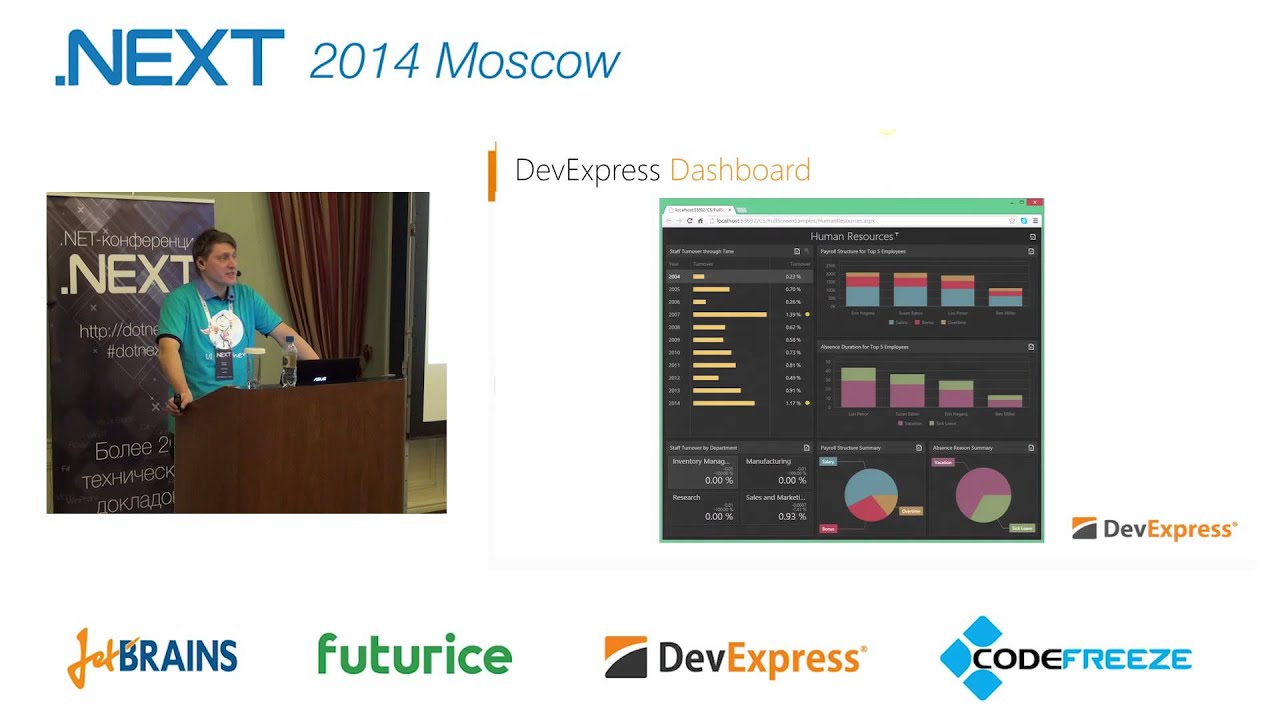 Роман Агеев — Быстрая бизнес-аналитика с помощью DevExpress Dashboard