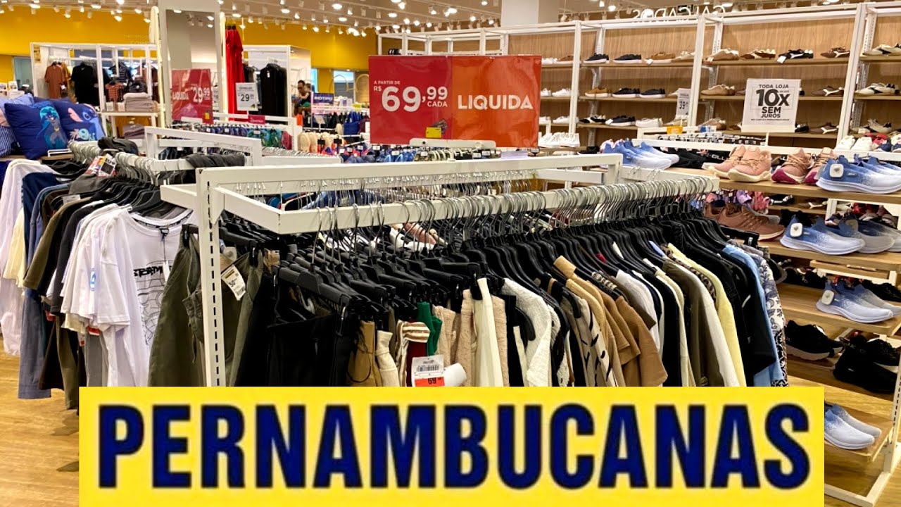 LIQUIDA&Ccedil;&Atilde;O DE ROUPAS PERNAMBUCANAS 