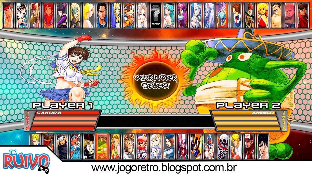 Capcom Fighting All Stars Remix Mugen 2019
