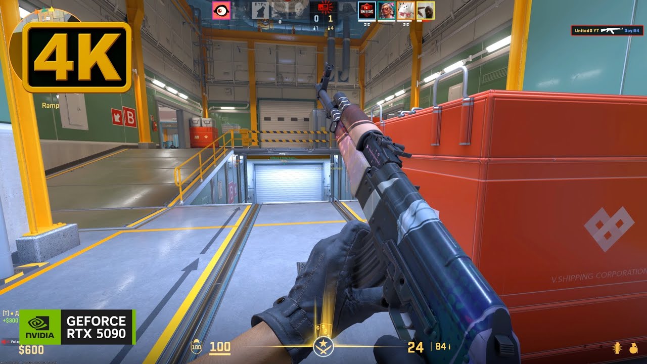 Counter-Strike 2 Gameplay 4K (No Commentary)